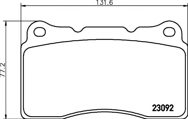 Тормозные колодки BEHR/HELLA 8DB 355 011-431