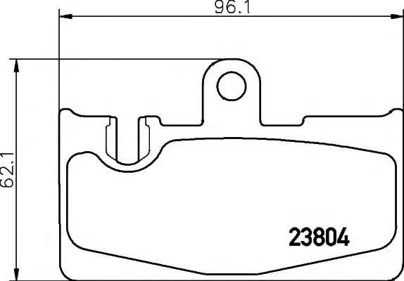 Тормозные колодки BEHR/HELLA 8DB 355 011-661