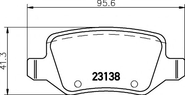 Тормозные колодки BEHR/HELLA 8DB 355 018-531