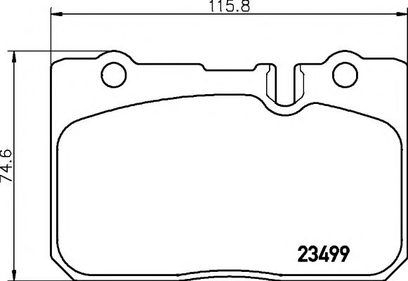 Тормозные колодки BEHR/HELLA 8DB 355 013-231