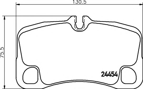 Тормозные колодки BEHR/HELLA 8DB 355 016-051