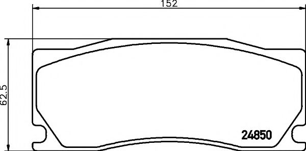 Тормозные колодки BEHR/HELLA 8DB 355 014-091