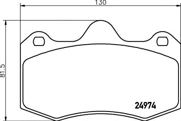 Тормозные колодки BEHR/HELLA 8DB 355 015-111