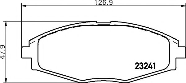 Тормозные колодки BEHR/HELLA 8DB 355 017-021