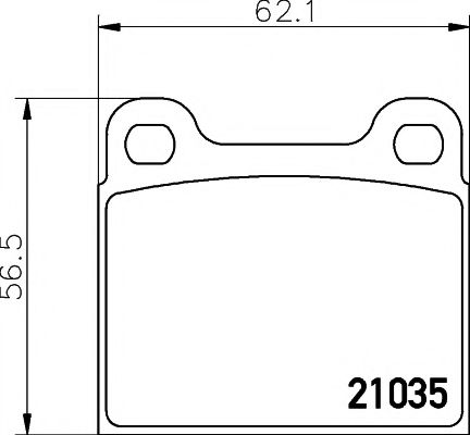 Тормозные колодки BEHR/HELLA 8DB 355 017-441