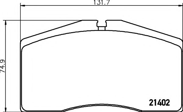 Тормозные колодки BEHR/HELLA 8DB 355 018-301