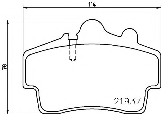 Тормозные колодки BEHR/HELLA 8DB 355 018-471