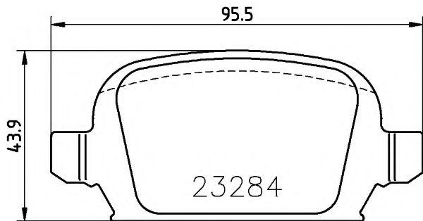Тормозные колодки BEHR/HELLA 8DB 355 018-641