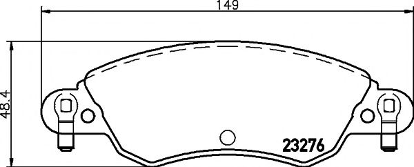 Тормозные колодки BEHR/HELLA 8DB 355 019-431