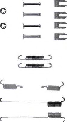 Ремкомплект барабанных колодок BEHR/HELLA 8DZ 355 200-331