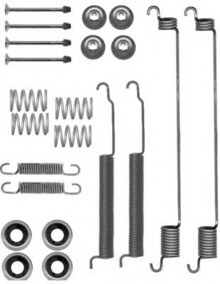 Ремкомплект барабанных колодок BEHR/HELLA 8DZ 355 200-781