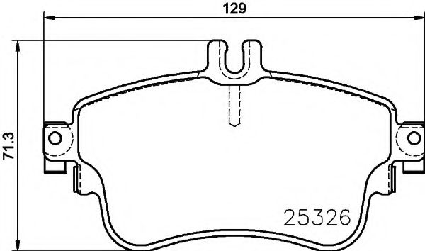 Тормозные колодки BEHR/HELLA 8DB 355 019-751