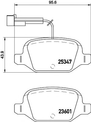 Тормозные колодки BEHR/HELLA 8DB 355 019-631