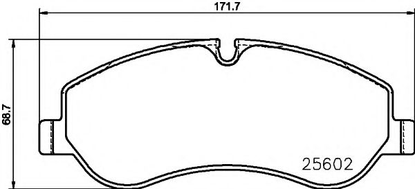 Тормозные колодки BEHR/HELLA 8DB 355 020-691