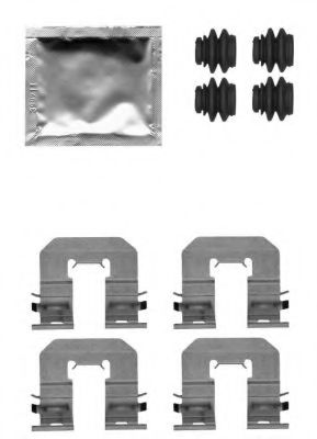 Скобы тормозных колодок BEHR/HELLA 8DZ 355 205-241