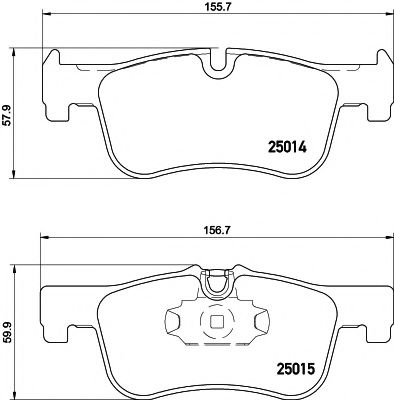 Тормозные колодки BEHR/HELLA 8DB 355 020-201