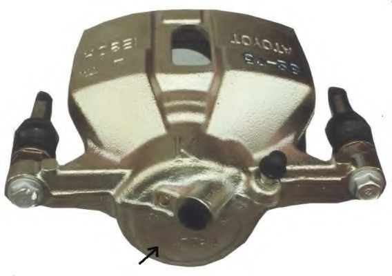 Тормозной суппорт BEHR/HELLA 8AC 355 392-481