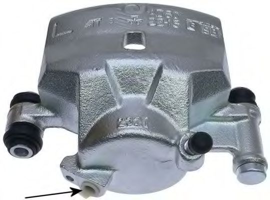 Тормозной суппорт BEHR/HELLA 8AC 355 393-451