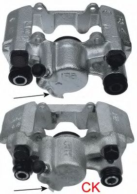 Тормозной суппорт BEHR/HELLA 8AC 355 380-281