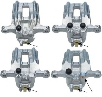 Тормозной суппорт BEHR/HELLA 8AC 355 383-081
