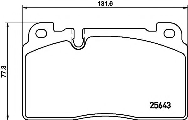 Тормозные колодки BEHR/HELLA 8DB 355 021-331