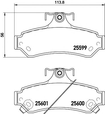 Тормозные колодки BEHR/HELLA 8DB 355 020-531