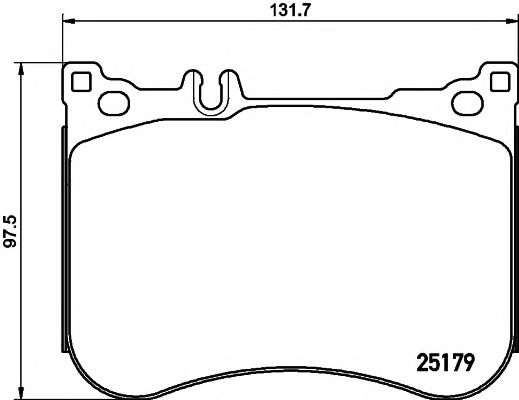 Тормозные колодки BEHR/HELLA 8DB 355 020-581
