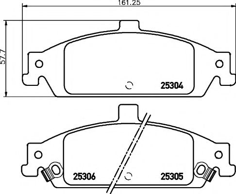 Тормозные колодки BEHR/HELLA 8DB 355 020-911