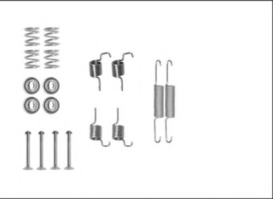 Ремкомплект барабанных колодок BEHR/HELLA 8DZ 355 205-951