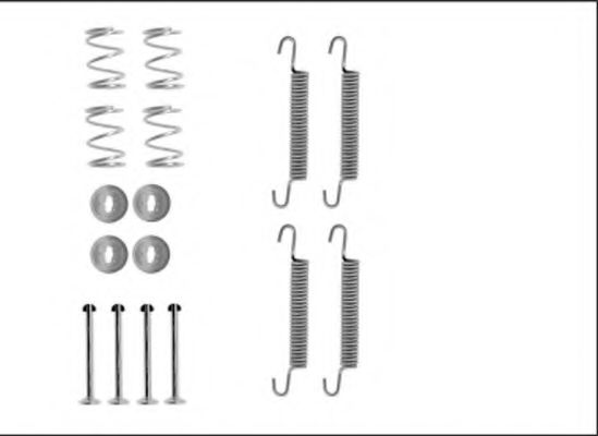 Ремкомплект барабанных колодок BEHR/HELLA 8DZ 355 206-141