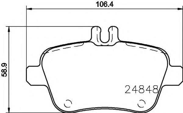 Тормозные колодки BEHR/HELLA 8DB 355 021-791