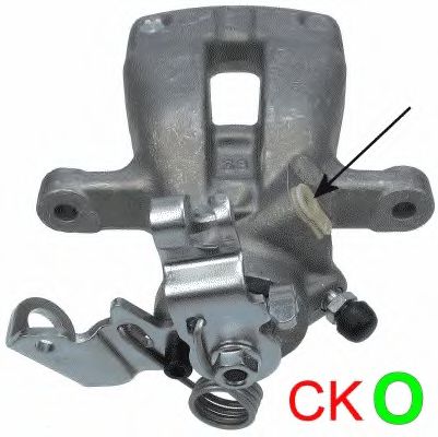 Тормозной суппорт BEHR/HELLA 8AC 355 383-591