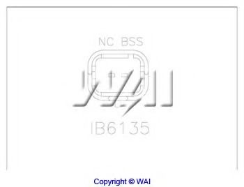 Реле регулятора генератора WAIglobal IB6135 Реле регулятора генератора WAIglobal IB6135