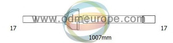 Полуось в сборе odmmultiparts 18-261030