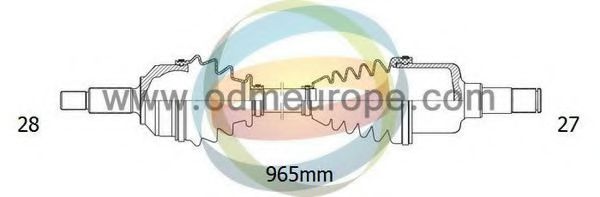 Полуось в сборе MITSUBISHI MR580450
