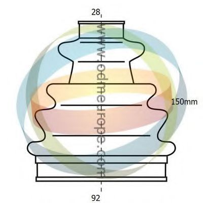 Комплект пыльника шруса odmmultiparts 21-990005