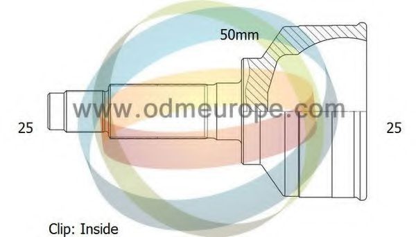 ШРУС с пыльником MITSUBISHI MB297696