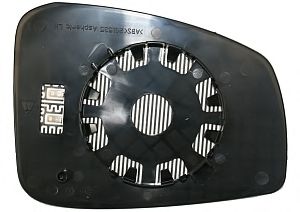 Стекло наружного зеркала LORO 3121G07