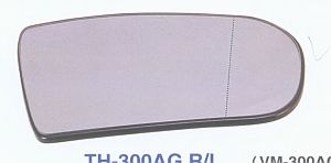 Стекло наружного зеркала LORO 2416G02