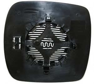 Стекло наружного зеркала LORO 3150G02
