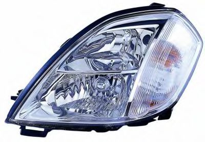 Основная фара loro 115-1114L-LD