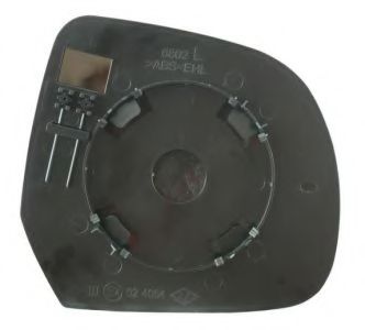 Стекло наружного зеркала LORO 0804G03