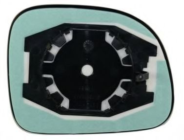 Стекло наружного зеркала LORO 1129G02