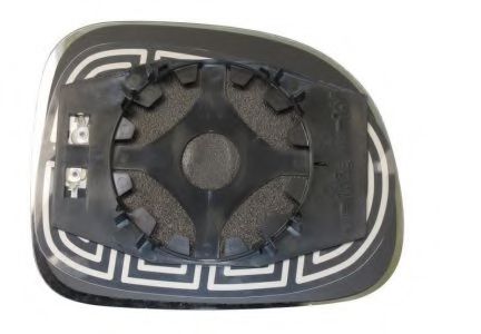 Стекло наружного зеркала LORO 1163G02