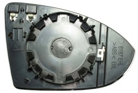 Стекло наружного зеркала LORO 4060G02