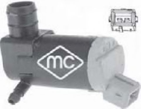 Насос омывателя METALCAUCHO 02068