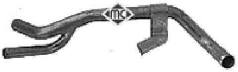 Патрубок радиатора Metalcaucho 03106