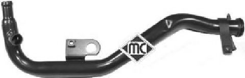 Патрубок радиатора Metalcaucho 03127