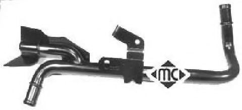 Патрубок радиатора Metalcaucho 03145