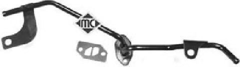 Патрубок радиатора Metalcaucho 03164